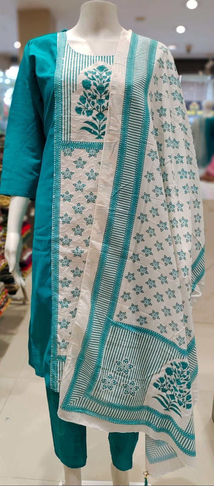 Blue kurta set